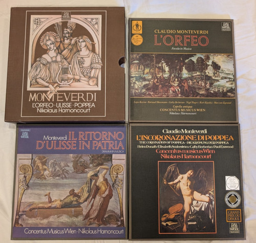 Monteverdi orfeo ulisse - l'orfeo,
