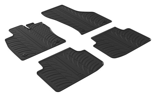 Set tappeti misura gomma - tappeti, su