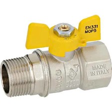 BALL VALVE FOR GAS M.F