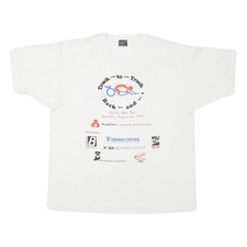 T-shirt HANES uomo bianca