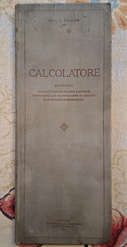 Libro calcolatore del - calcolatore, dott