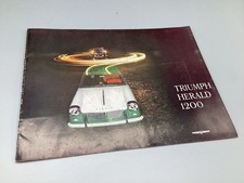 TRIUMPH HERALD 1200 DEPLIANT