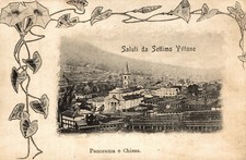 SETTIMO VITTONE, Torino - Panorama - Art Nouveau - VG - #006