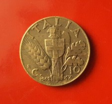 10 CENTESIMI 1942 ERRORE -