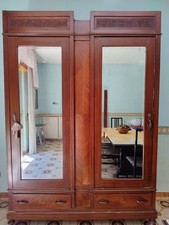 armadio fine 900 in noce h 