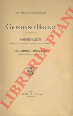 Morselli giordano bruno - morselli,
