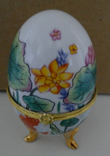 Uovo Scatola Porcellana Su