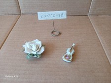 2 Oggetti in Ceramica Vintage Lotto 18 Anni 70/80