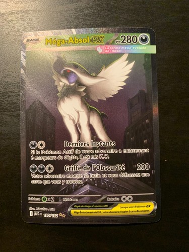 Carte pokémon mega - mega-absol, ex