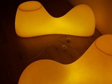 FOSCARINI BLOB MISURA XL KARIM RASHID COPPIA DI COLORE GIALLO