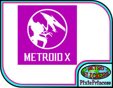 Adesivo vinile Metroid Samus