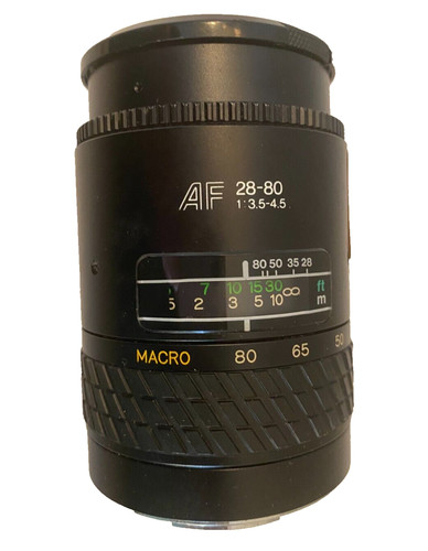Tokina zoom 80 mm - zoom, 28-80