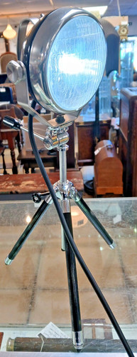 Vintage car spotlight mounted - car,