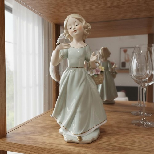 Statuetta ragazza violinista - statuetta,