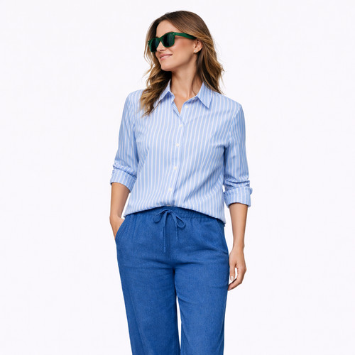 Camicia donna righe - camicia,