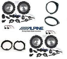 ALPINE SXE-1750S KIT 8 CASSE FIAT GRANDE PUNTO ABARTH ANT/POS ALTOPARLANTI AUTO