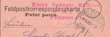 1 FELDPOST KARTE TABORI 91