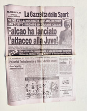 GAZZETTA DELLO SPORT 14 AGOSTO 1984 + POSTER OLIMPIADI LOS ANGELES - FALCAO ROMA