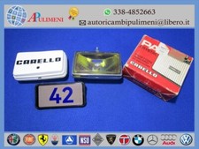 FARO FENDINEBBIA CROMATO GIALLO 150X80 ALFA FIAT LANCIA AUTO EPOCA CARELLO IOD