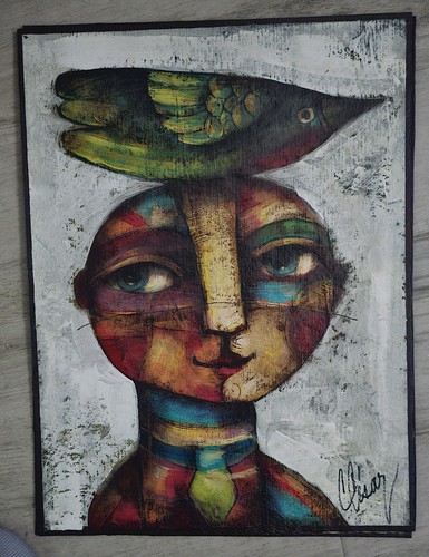 Acrilico cartone carlos - acrilico,