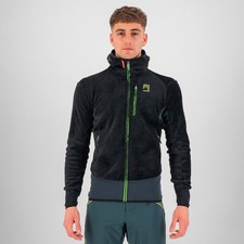 - Karpos K-Performance H-Loft Fleece Pile con Cappuccio Uomo, Nero
