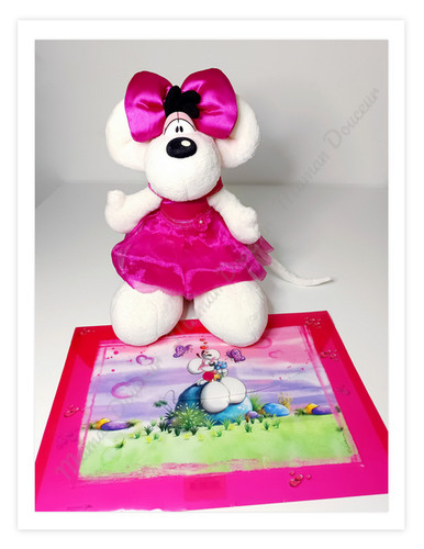 Lot peluche diddlina princesse - peluche,
