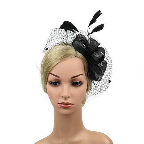 Cappello donna fascinator velo