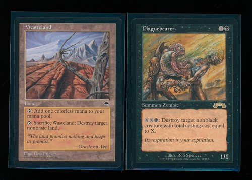 Mtg wasteland plaguebearer - mtg,