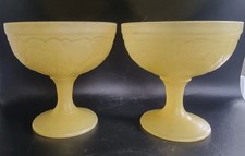 Due piatti sorbetto vintage in