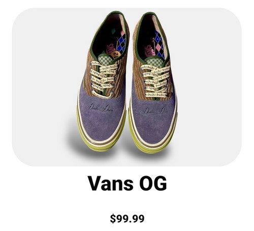 Vans authentic double down - double,