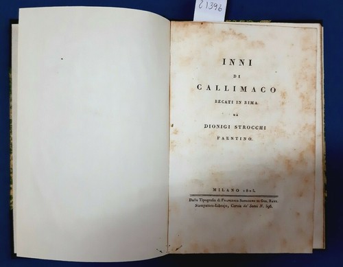 1805 inni di callimaco - di,