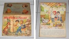 Libro Pop-Up 3D AVVENTURA NEL POLLAIO Ed Piccoli BRUNO TOMBA Collana Favorita