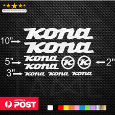 KONA MTB CX DH XC Vinyl Decals
