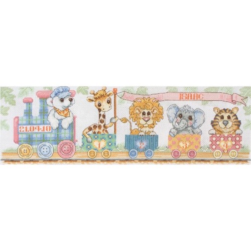 Anchor set punto croce train - set,