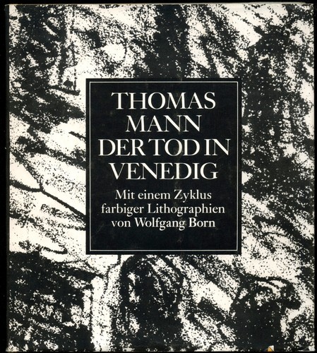 Thomas mann der tod - thomas, in