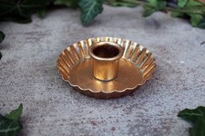 Portacandele vintage oro