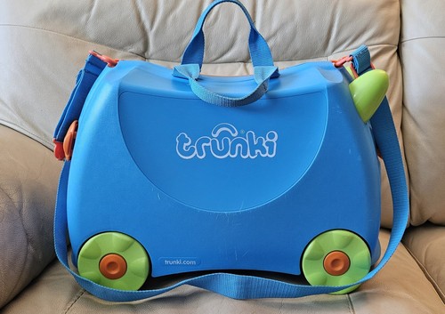Valigia cavalcabile trunki - trunki, blu