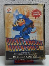 Rocket Knight Adventures Sega Mega Drive senza istruzioni in confezione originale B3712