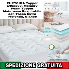 Topper Matrimoniale 140x200