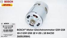 Motore corrente continua bosch - motore,