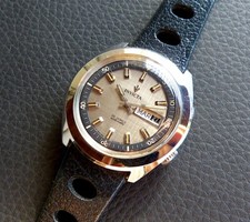 INVICTA NOS 1970 Super Compressor Diver 42mm oversized case RARE!! SERVICED