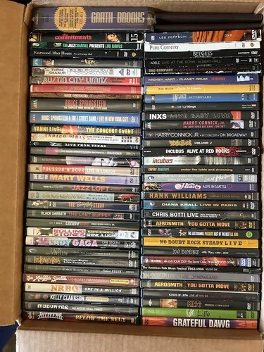 Lot music dvds - lot, of