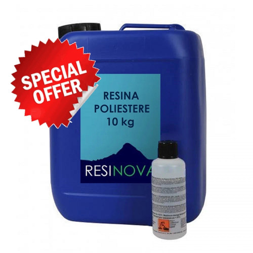 Resina poliestere da - 10,