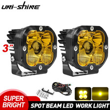 2x Faro da Lavoro 3" Giallo