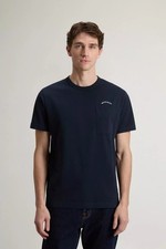 WOOLRICH COTTON LOGO T.SHIRT
