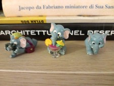 Lotto 3 Sorprese Kinder- Elefantini