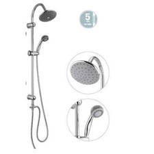 ✅ Piralla Colonna Doccia Gruppo doccia vasca kit completo Cromata