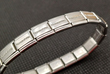 NOMINATION BRACCIALE A CASELLE CON INIZIALE