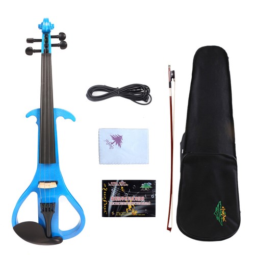 Nuovo violino elettrico blu