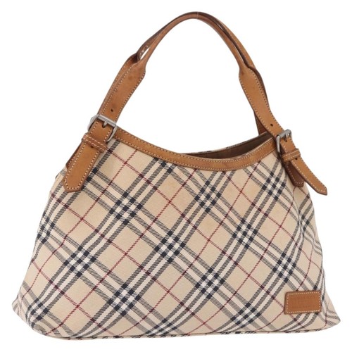 Burberry nova check blue - check, label